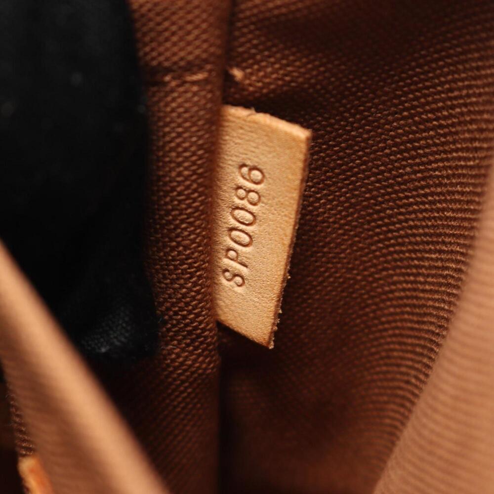LOUIS VUITTON Authentic Brown Monogram Leather Fanny Pack - Picture 5 of 8